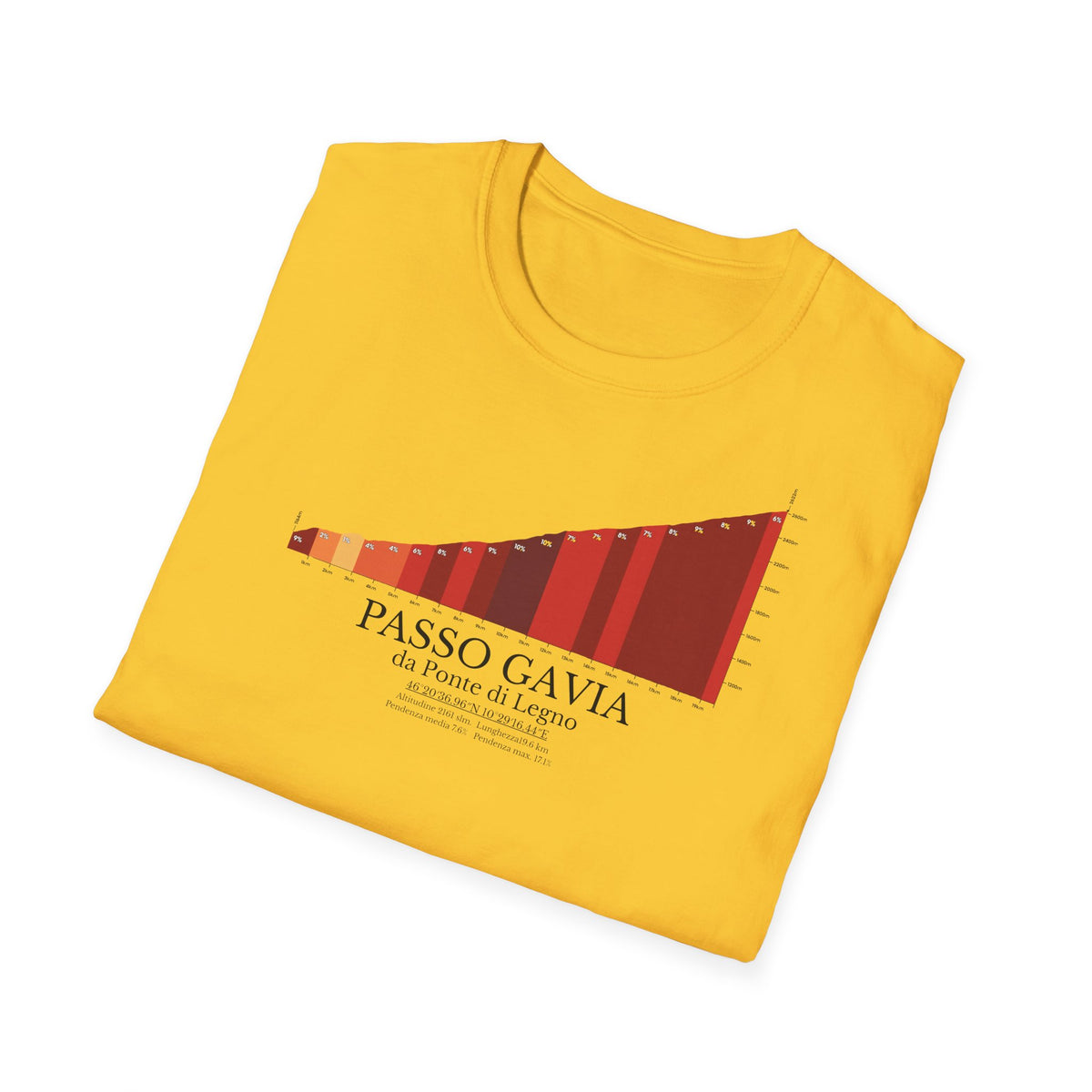 GAVIA - Iconic Cycling Climbs - T-shirt