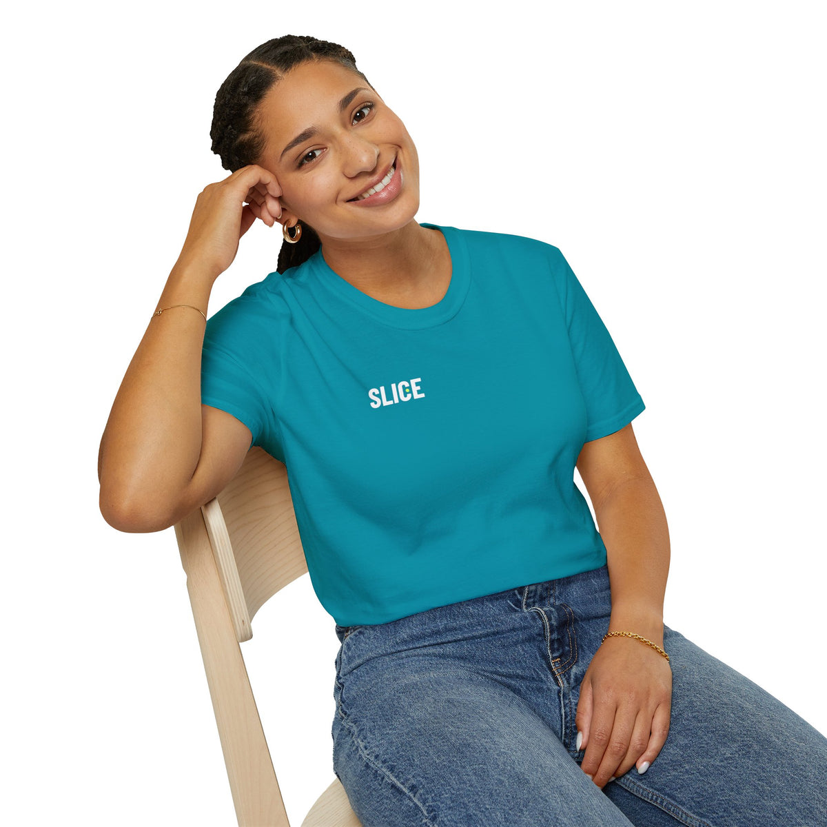Slice "Tennis told well" unisex T-shirt