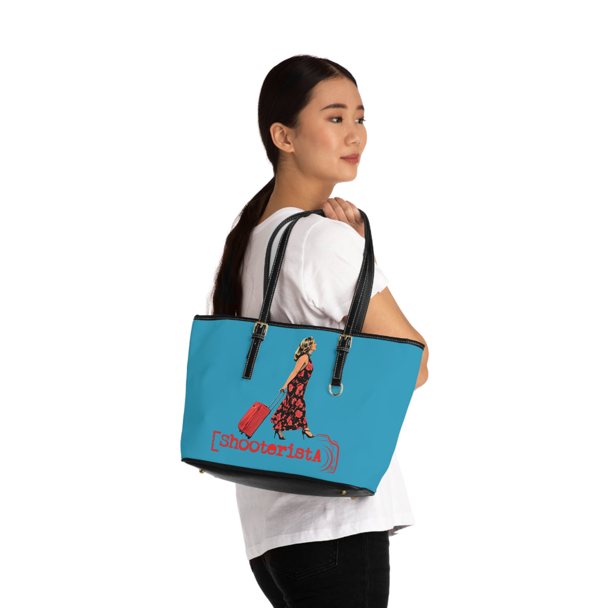 "Shooterista" shoulder bag - vegan-