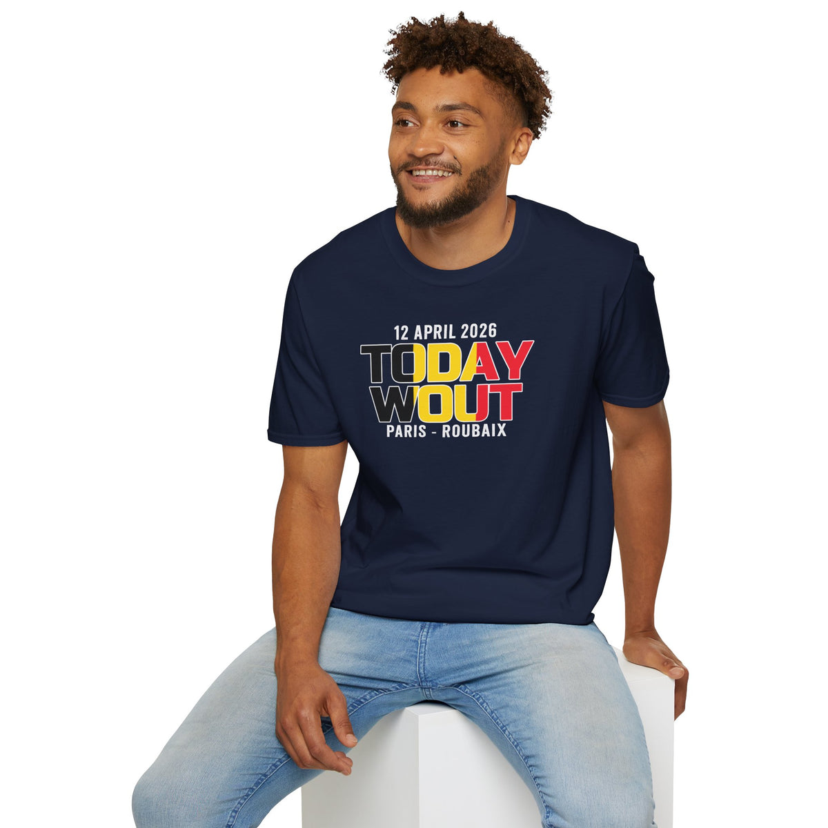 T-Shirt "TODAY WOUT" – Paris-Roubaix 2026 Tribute