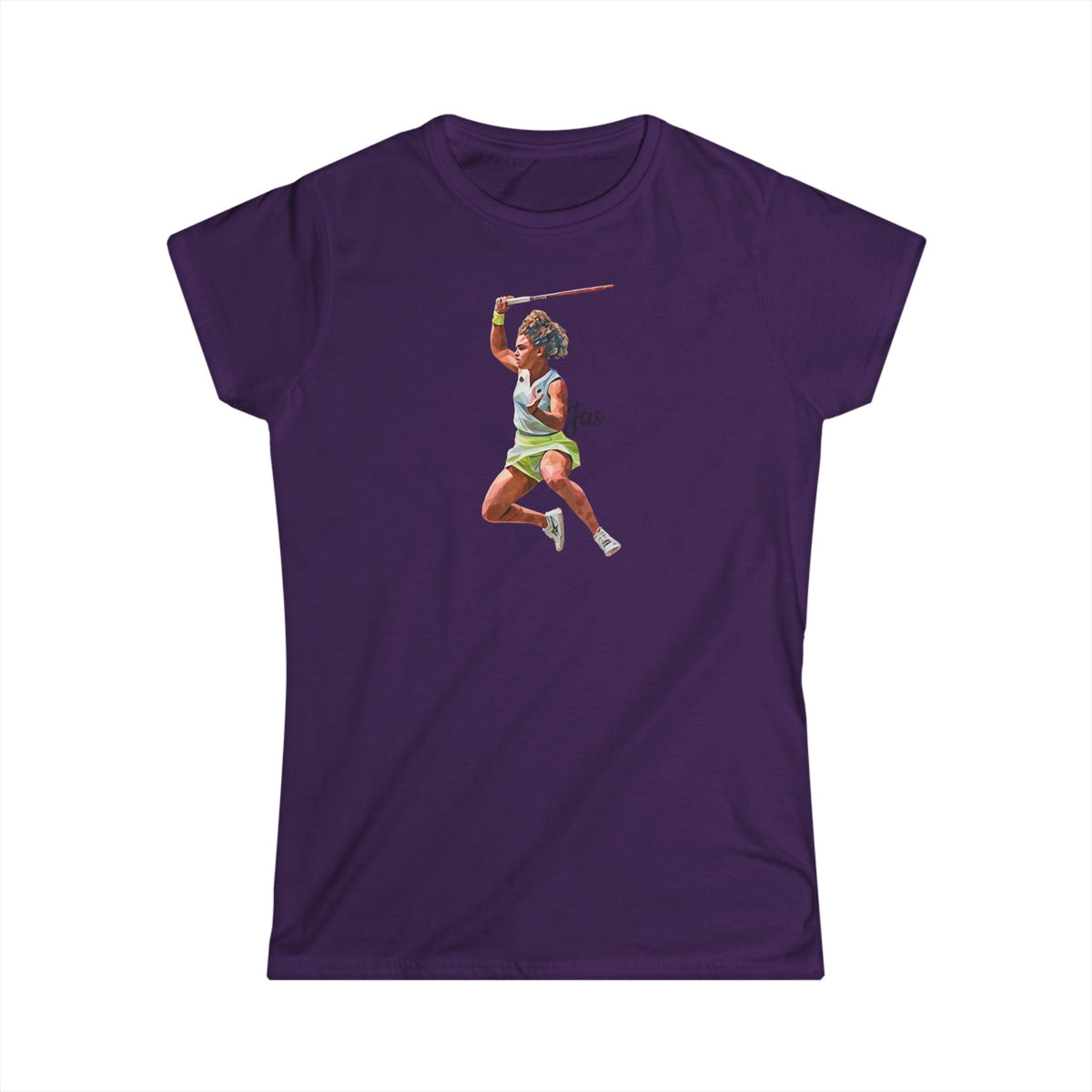 Jasmine Paolini "JAS" Woman - T-shirt for Tennis Fans - Women's Sportswear