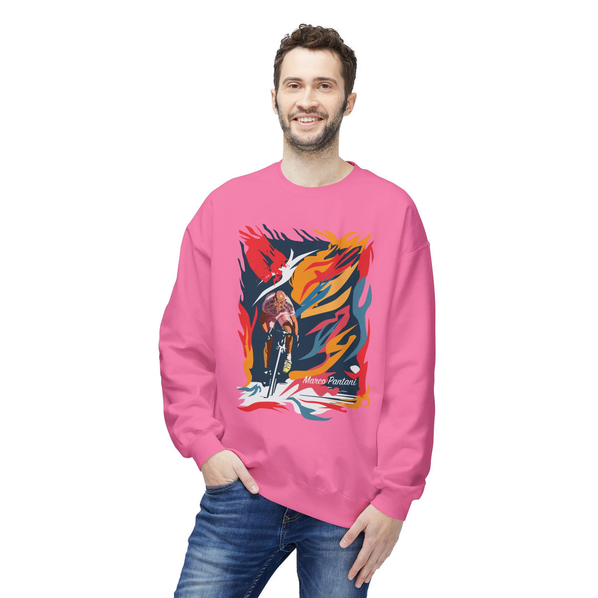 Marco Pantani - Iconic Crewneck Sweatshirt