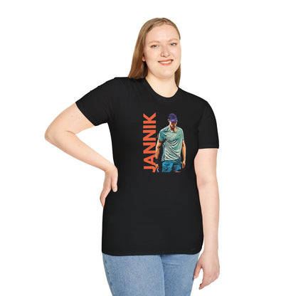 Jannik Sinner freeze celebration Unisex T-Shirt