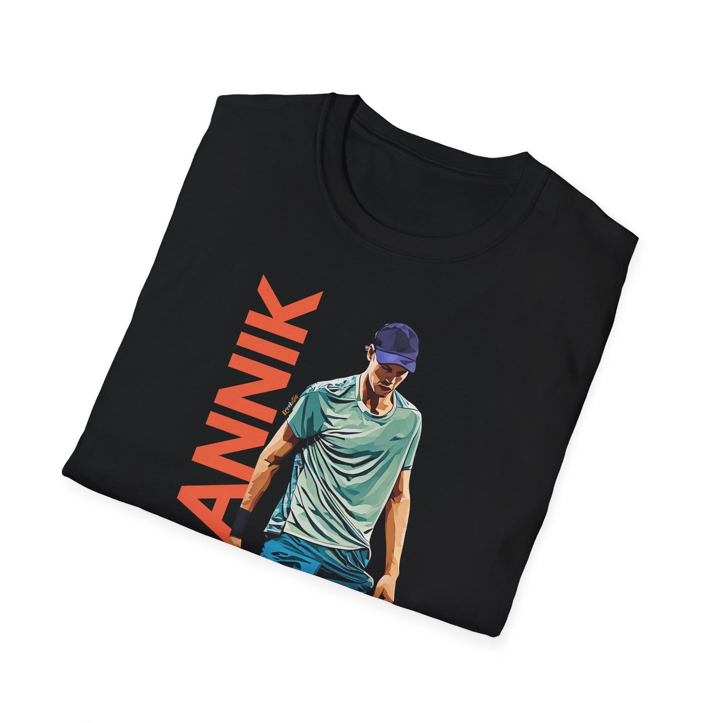 Jannik Sinner freeze celebration Unisex T-Shirt