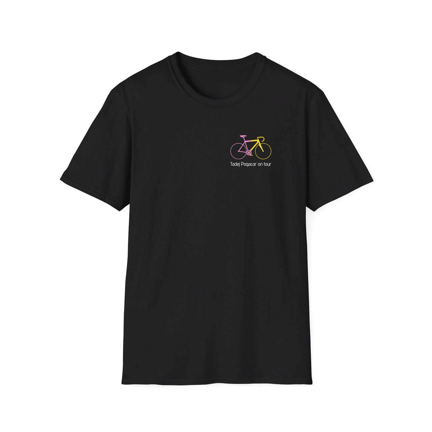 Tadej Pogacar in Tour 2024 - Unisex Softstyle T-Shirt