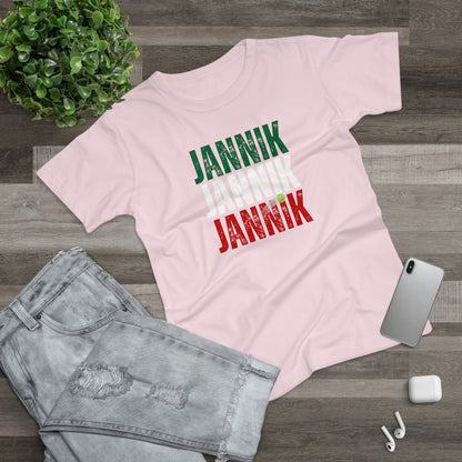 Donna - Jannik Tricolore - T-shirt omaggio a Jannik Sinner