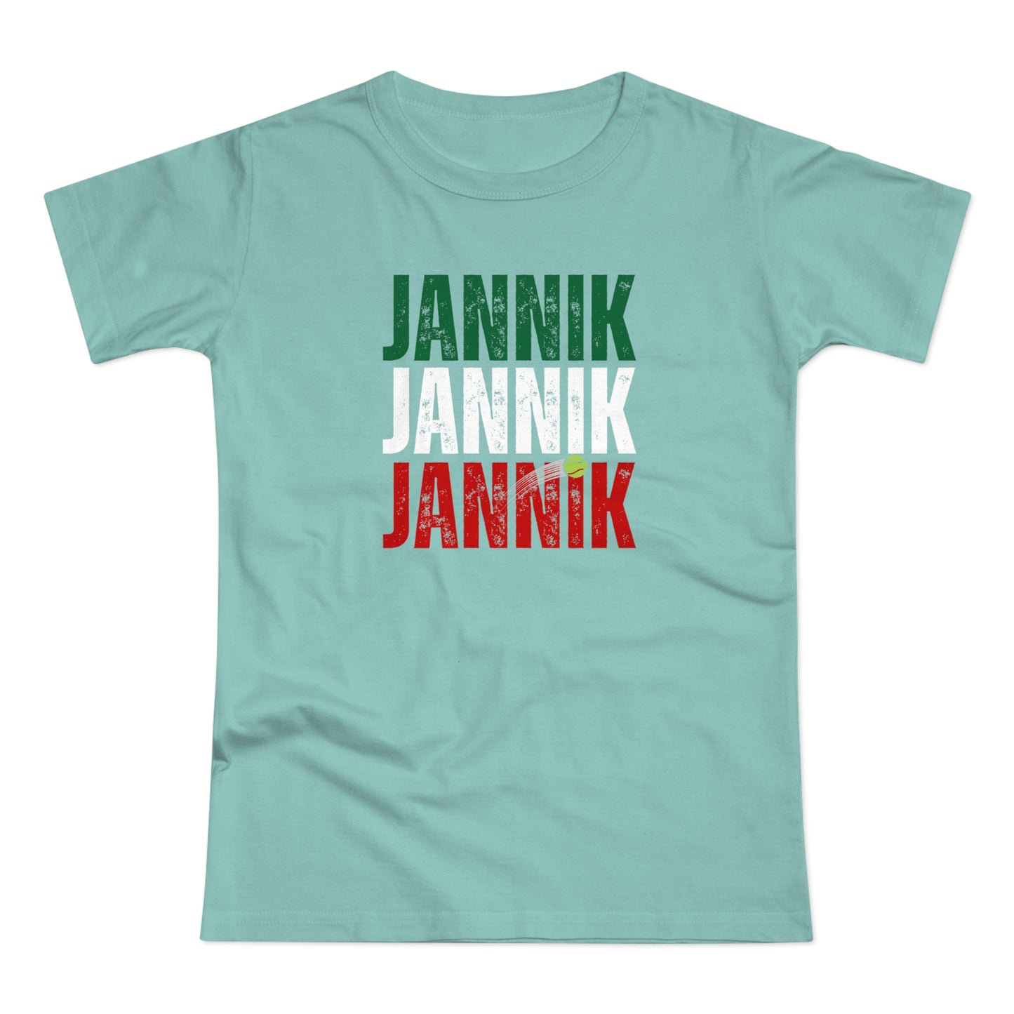 Donna - Jannik Tricolore - T-shirt omaggio a Jannik Sinner