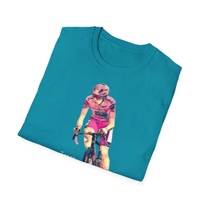 Tadej Pogacar in maglia rosa - Unisex T-shirt | appassionati di ciclismo