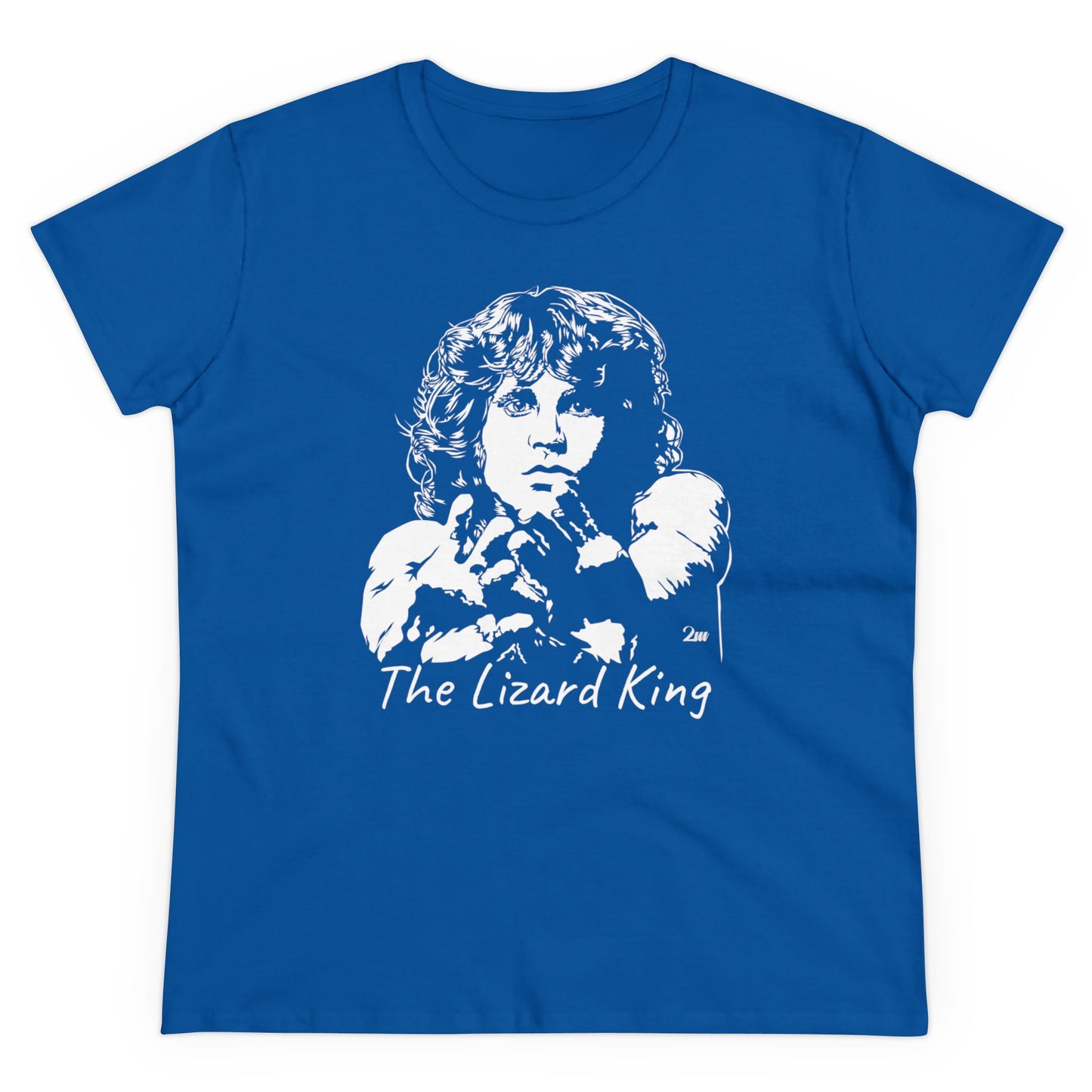 The Lizard King- Jim Morrison - Women art t-shirt