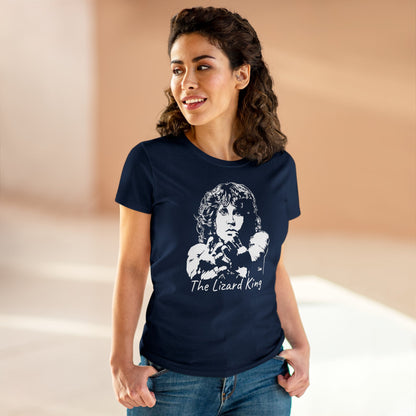 The Lizard King- Jim Morrison - Women art t-shirt