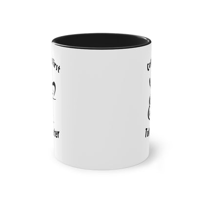 Two-Tone Coffee first Mug, 11oz