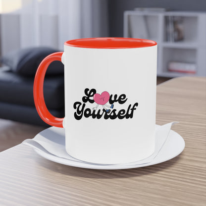 Two-Tone Love Yourself  Mug