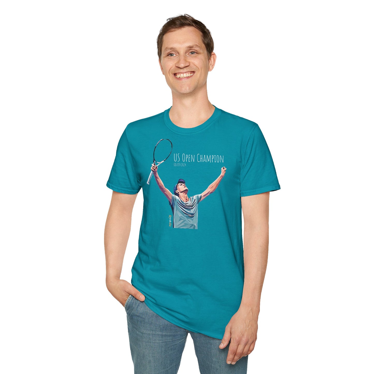 Jannik Sinner US Open Champion - T- shirt