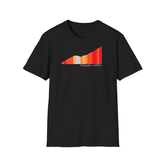 Salite iconiche del ciclismo - GALIBIER - Unisex Softstyle T-Shirt