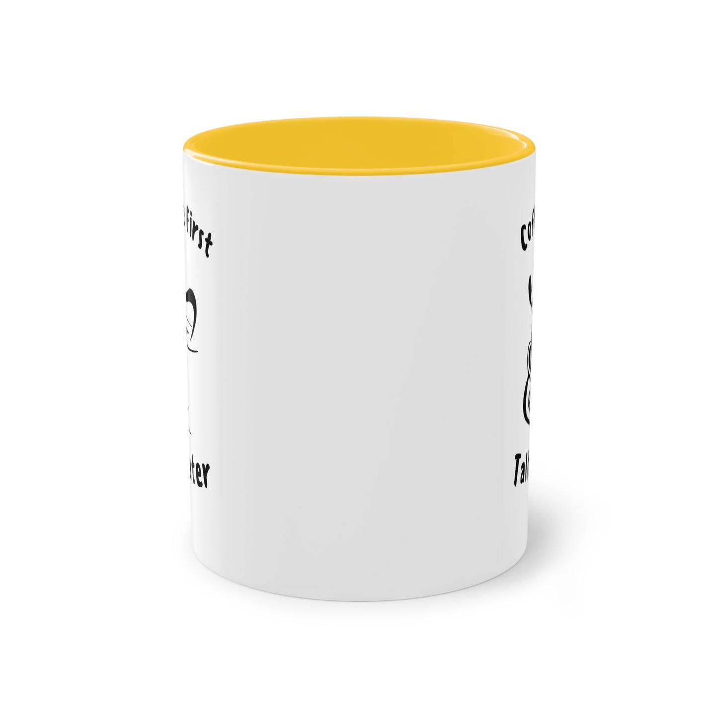 Two-Tone Coffee first Mug, 11oz