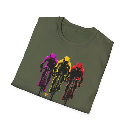 I Grandi Giri  Unisex Softstyle T-Shirt - Giro, Tour e Vuelta