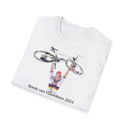 Mathieu van der Poel  - giro delle Fiandre - vincitore Unisex T-Shirt - Cycling Victory Tribute