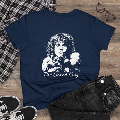 The Lizard King- Jim Morrison - Women art t-shirt