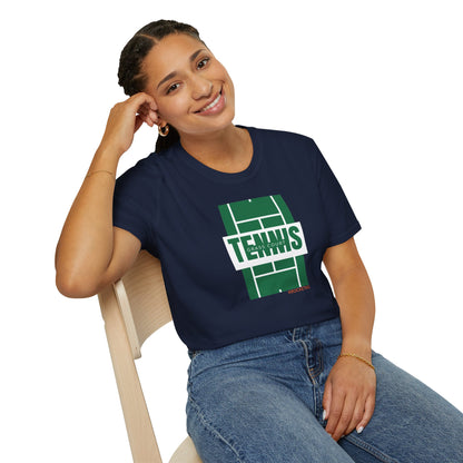 Tennis GRASS court - Unisex T-shirt