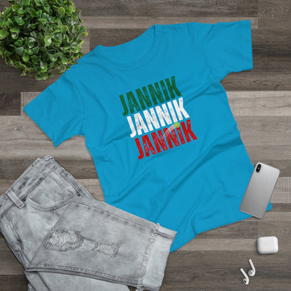 Donna - Jannik Tricolore - T-shirt omaggio a Jannik Sinner