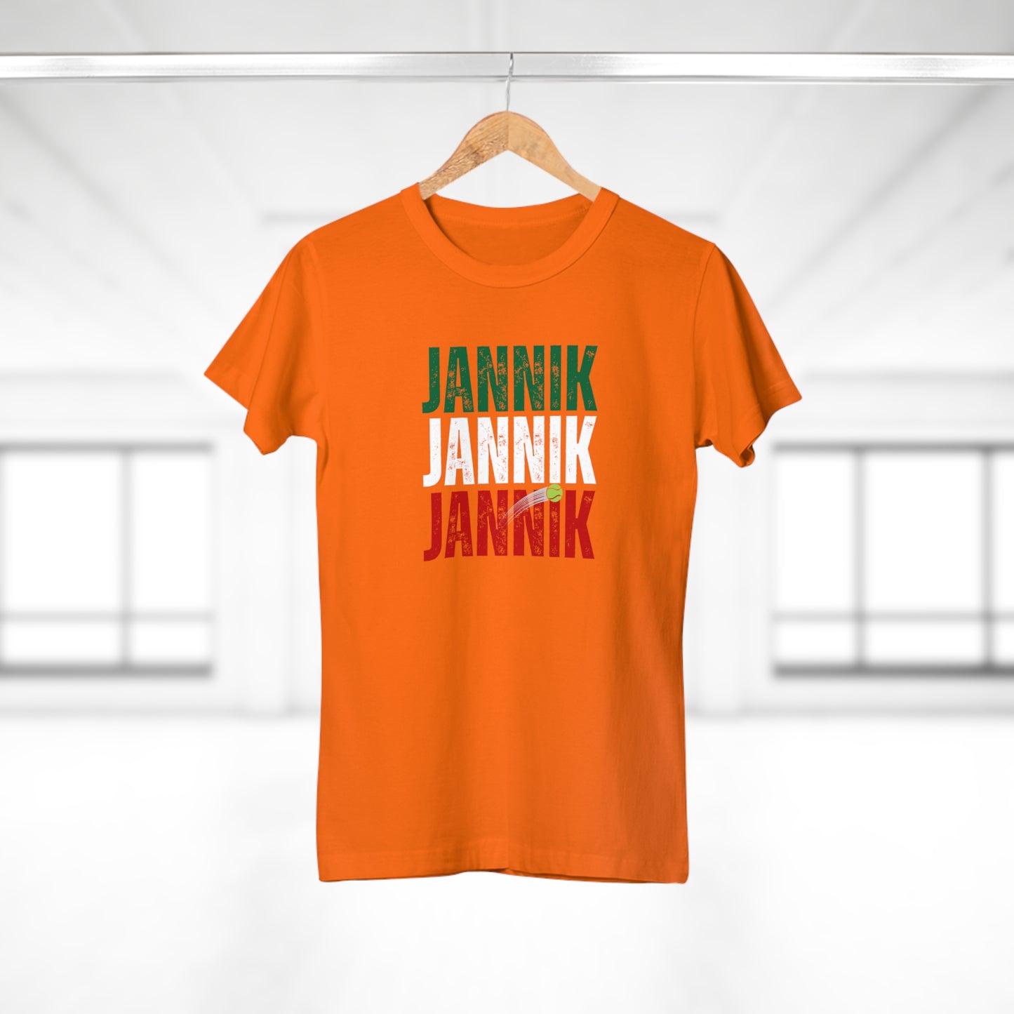 Donna - Jannik Tricolore - T-shirt omaggio a Jannik Sinner