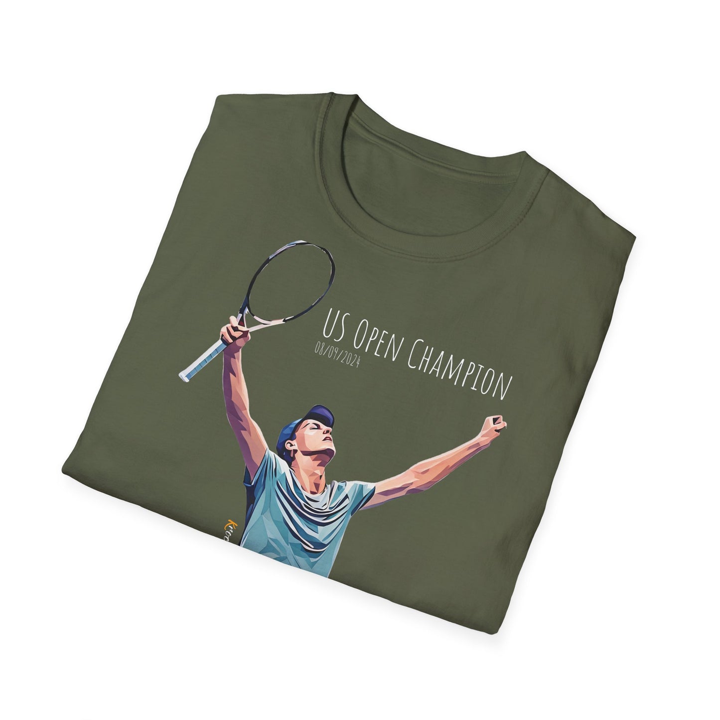 Jannik Sinner US Open Champion - T- shirt