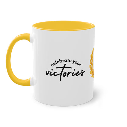 Two-Tone Celebrate Your Victories  Mug