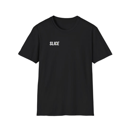 Slice "Tennis told well" unisex T-shirt - small print