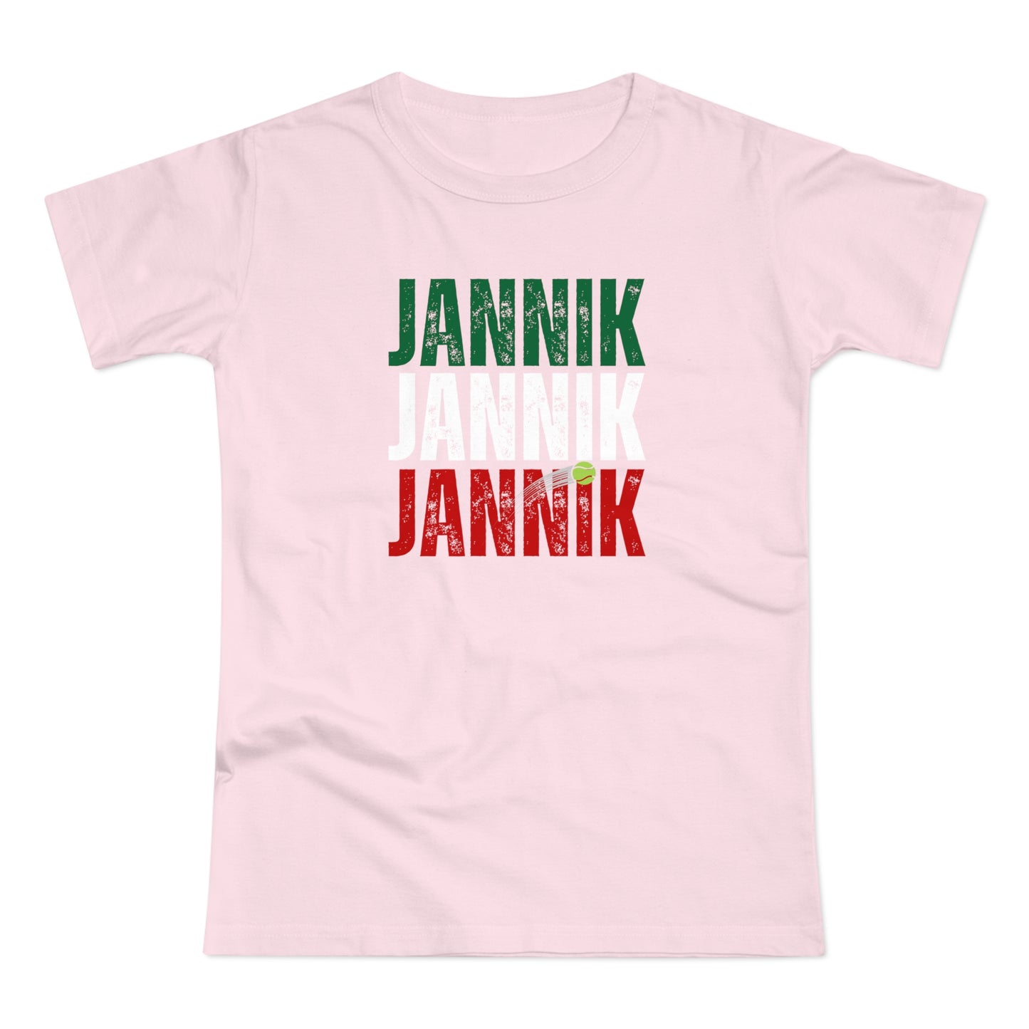 Donna - Jannik Tricolore - T-shirt omaggio a Jannik Sinner