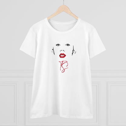 T-shirt da Donna con Illustrazione di Taylor Swift - Design Esclusivo dell'Artista Italiano 2M