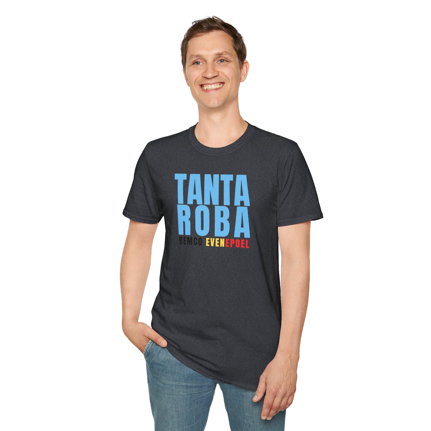 Remco Evenepoel "TANTA ROBA" campione olimpico - unisex t-shirt