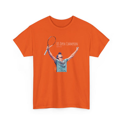 Jannik Sinner US Open Champion - T- shirt