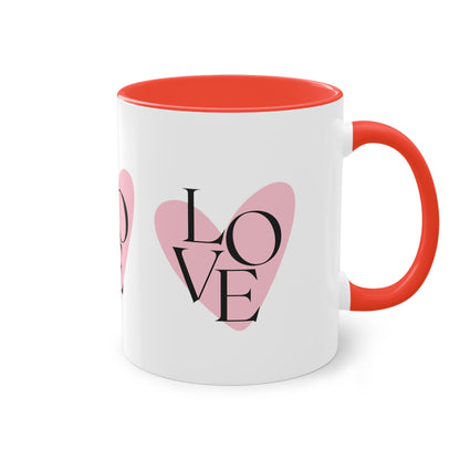 Two-tone Love Mug