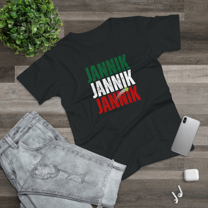 Donna - Jannik Tricolore - T-shirt omaggio a Jannik Sinner