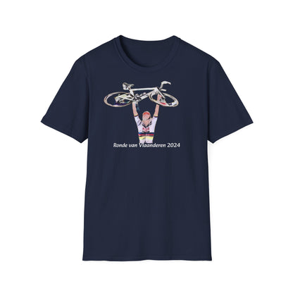 Mathieu van der Poel  - giro delle Fiandre - vincitore Unisex T-Shirt - Cycling Victory Tribute