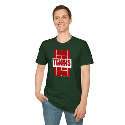 Tennis CLAY court - Unisex T-shirt