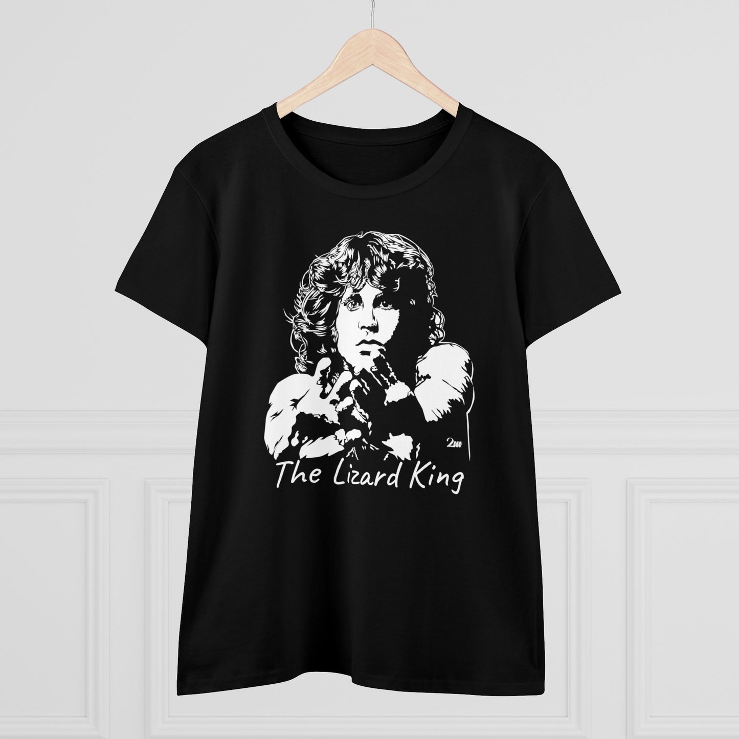 The Lizard King- Jim Morrison - Women art t-shirt