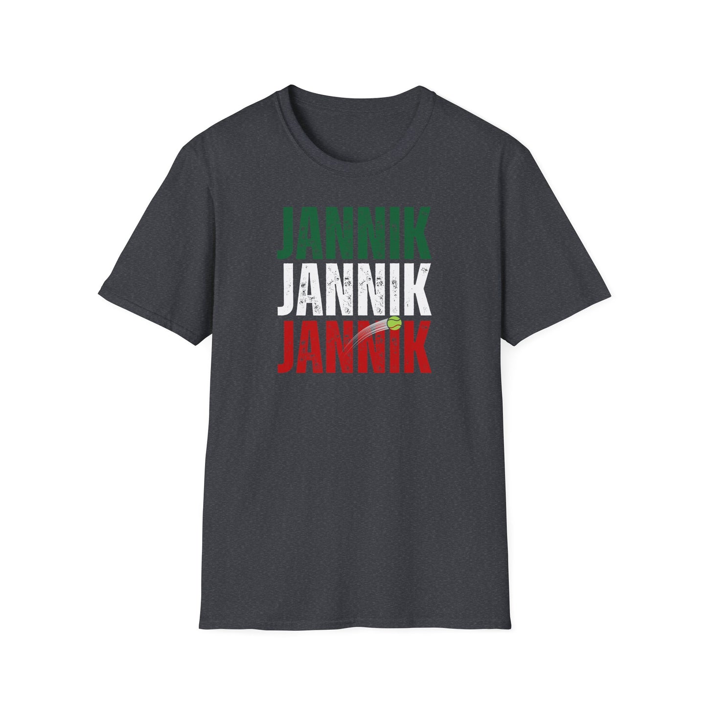 Jannik Tricolore - T-shirt Omaggio a Sinner