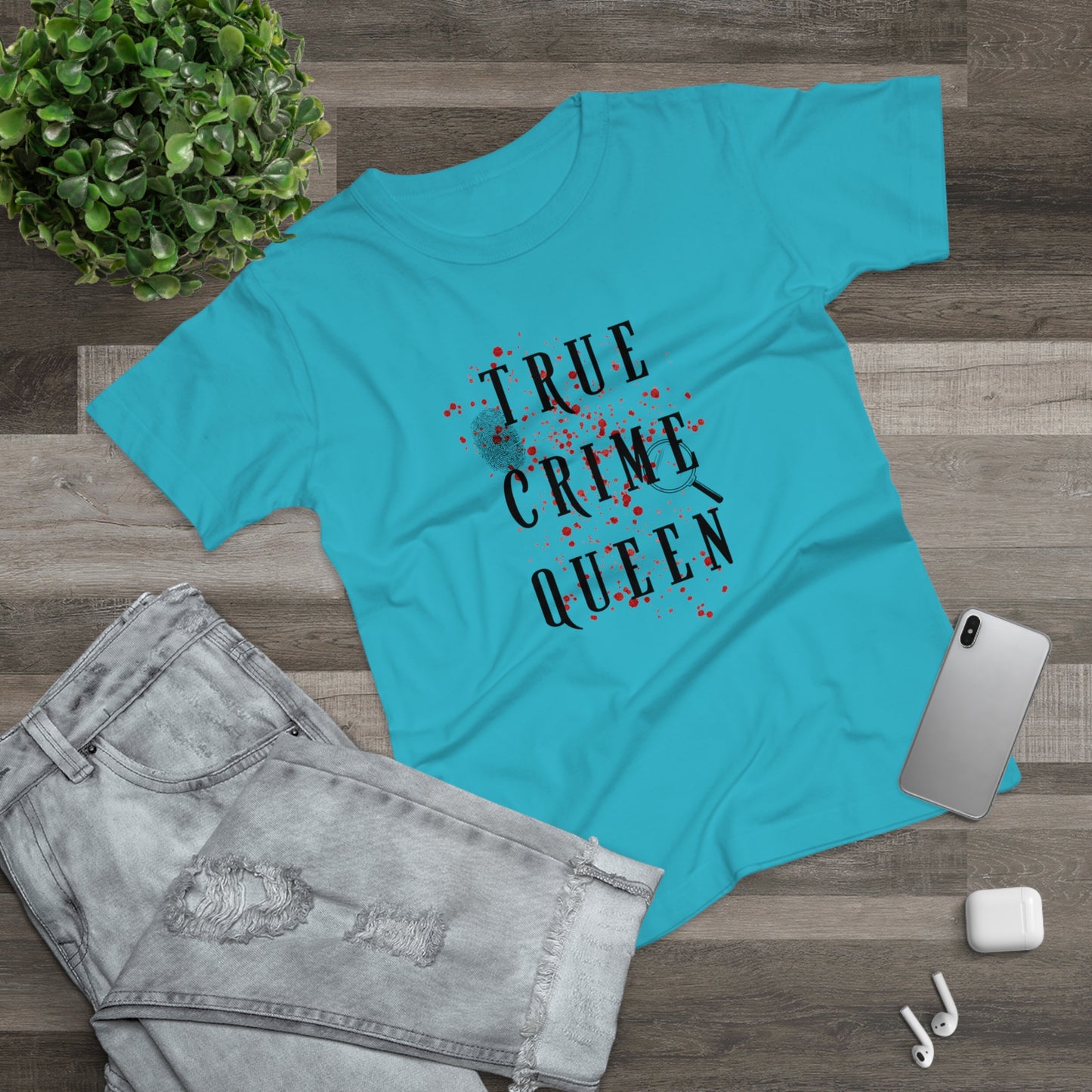 True Crime Queen -Women's T-Shirt