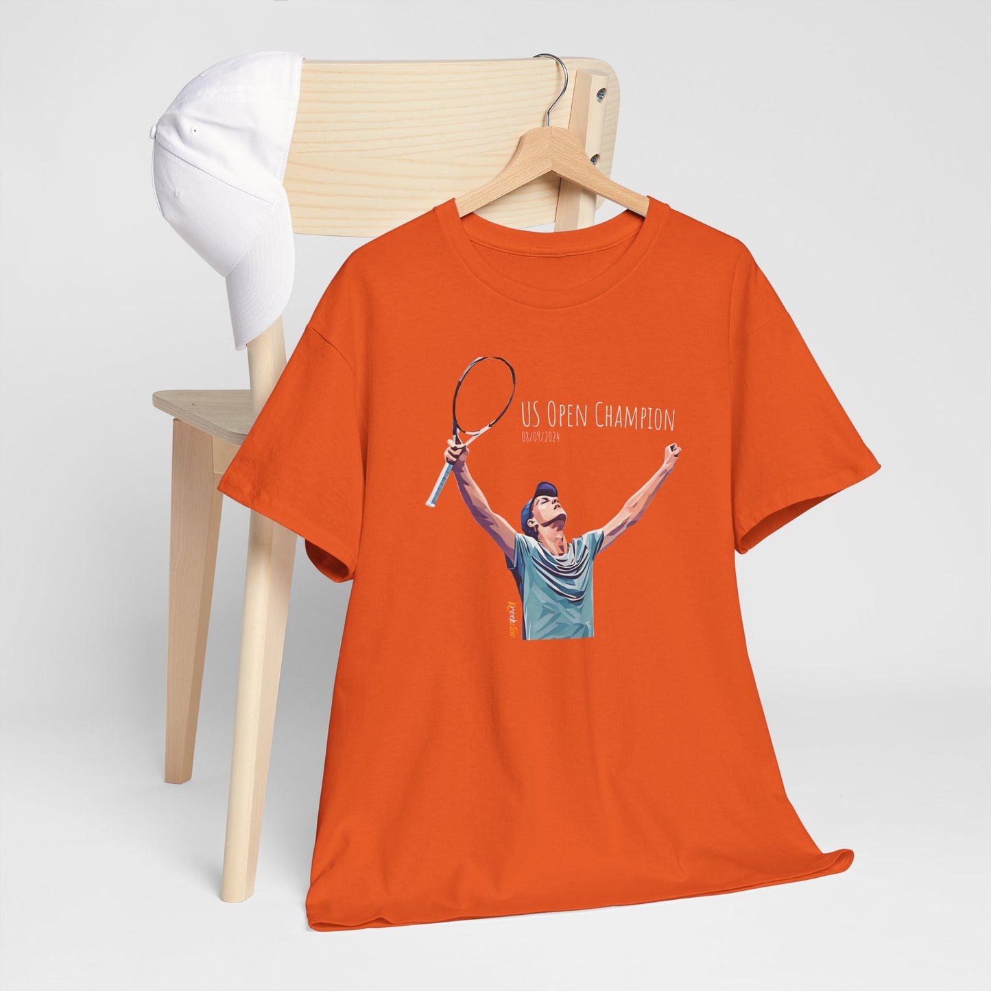 Jannik Sinner US Open Champion - T- shirt