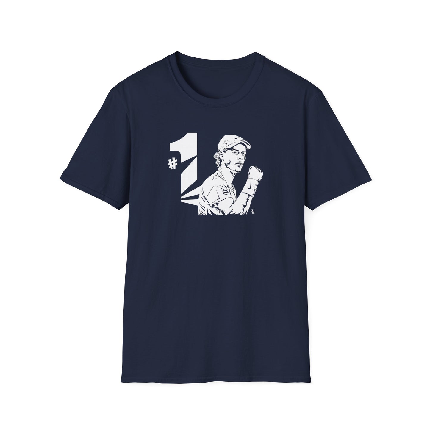 Jannik Sinner numero 1 Unisex T-Shirt | Tennis Fan | Krocketas