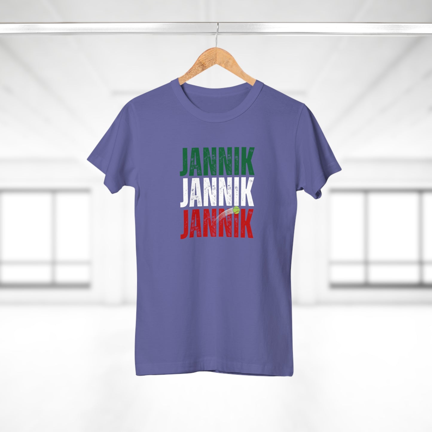 Donna - Jannik Tricolore - T-shirt omaggio a Jannik Sinner