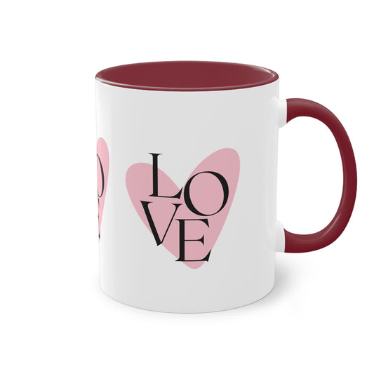 Two-tone Love Mug