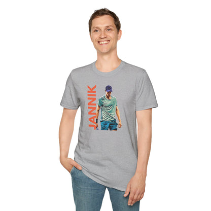 Jannik Sinner freeze celebration Unisex T-Shirt