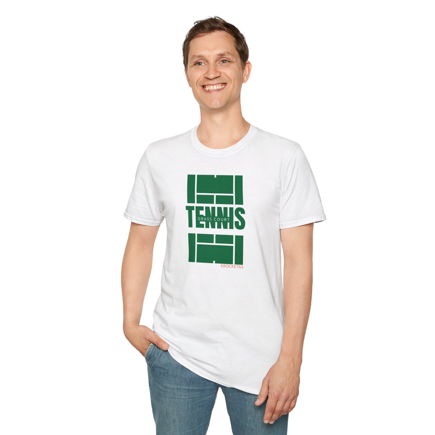 Tennis GRASS court - Unisex T-shirt