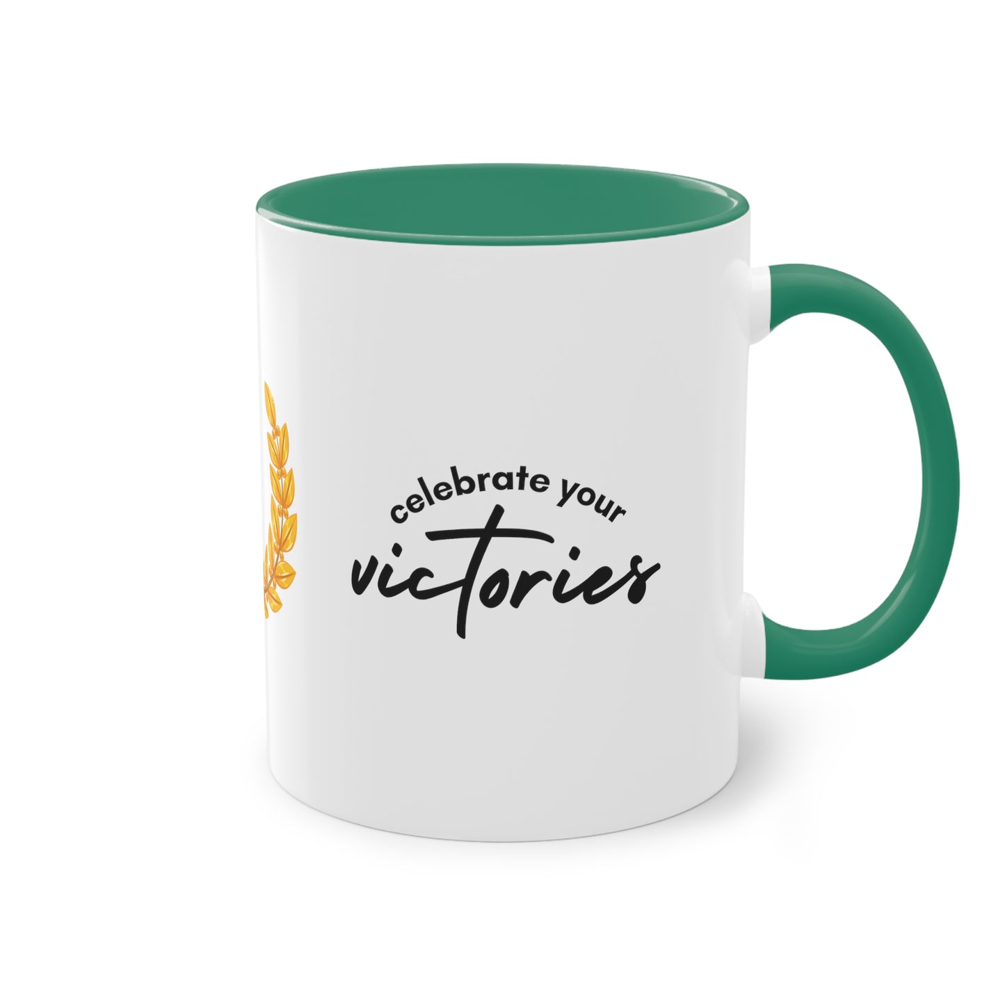 Two-Tone Celebrate Your Victories  Mug