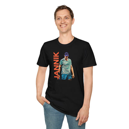 Jannik Sinner freeze celebration Unisex T-Shirt