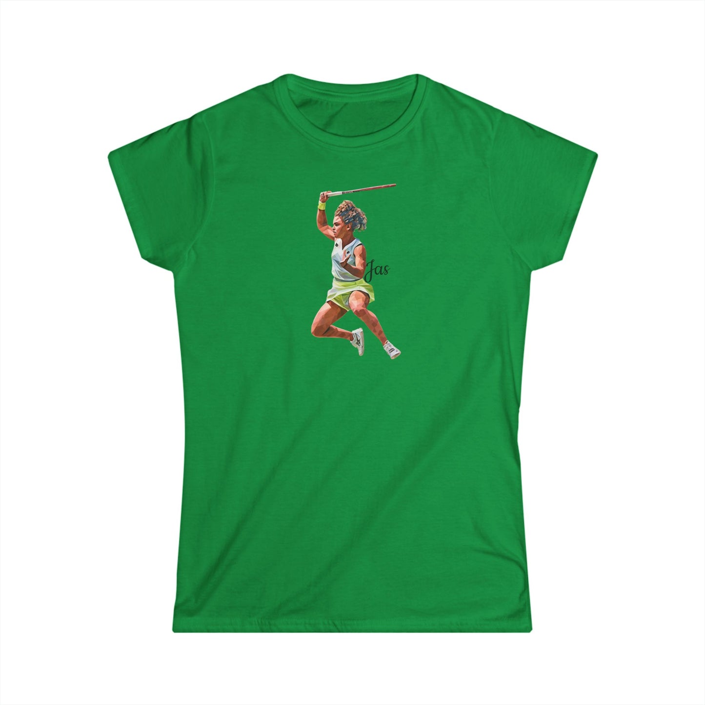 Jasmine Paolini "JAS" Donna - T-shirt per Fan di Tennis - Abbigliamento Sportivo Femminile