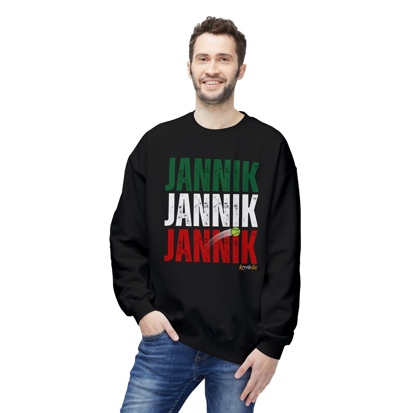 Support Jannik Sinner - Felpa Girocollo