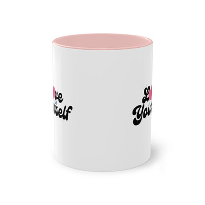 Two-Tone Love Yourself  Mug